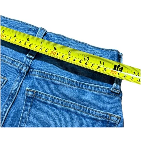 Women's Mid-Rise 80's Slim Fit Jeans - Universal Thread Blue Light Wash Sz 2 NWT - Picture 5 of 6